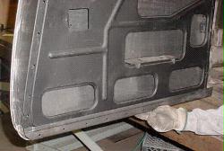 1933-35 Early Dodge Truck RH Lower Inner Door Frame Repair Panel