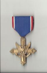 WWII Vintage Distinguished Service Cross medal DSC