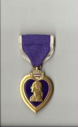 WWII Purple Heart Military Award Medal Genuine Vintage WW2