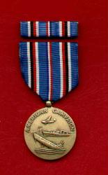 American Campaign Military Award Medal with Ribbon Bar