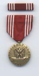 Army Good Conduct Award Medal with ribbon bar