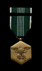 Army Commendation Award medal with ribbon bar