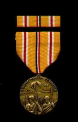 Asian Pacific Campaign Military Award Medal with Ribbon Bar