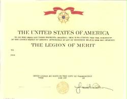 Army Legion of Merit