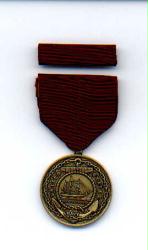Navy Good Conduct Medal with Ribbon Bar