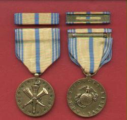 Marine Corps Reserve medal with ribbon bar