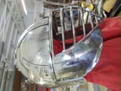 Stainless Mongol Helm