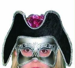 Mask Elegant Masquerade Carnivale Silver Mask