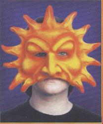 Mask Masquerade Mardi Gras Sun Face Mask