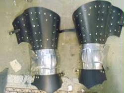 14th century Plated Legs (SPRING STAINLESS PLATES)