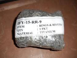 Bag of 1000 Loose Rings and Rivets