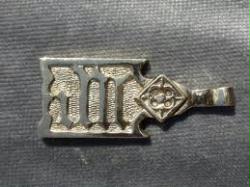 Brass Letter Belt Tip 15th Century