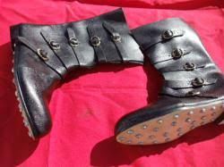 Medium Boots- Steel Toe Reinforced Heel. Men's sizes only