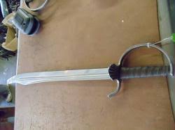 European Style Falchion with D Guard